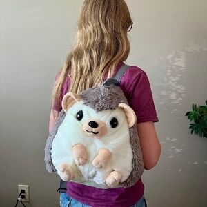 Funny Hedgehog Backpack